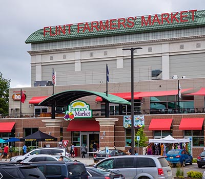 Flint Michigan farmer's market